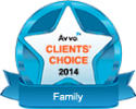 Avvo Clients' Choice 2014 Badge